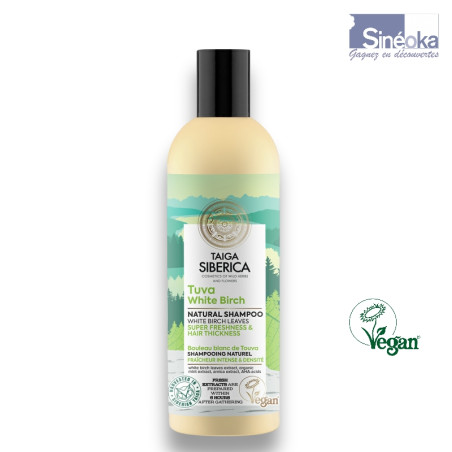 Shampoing Fraîcheur Naturelle au Bouleau Blanc - Taïga Siberica – 270 ml