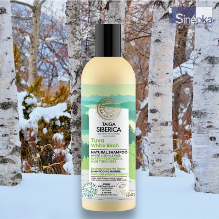 Shampoing Fraîcheur Naturelle au Bouleau Blanc - Taïga Siberica – 270 ml