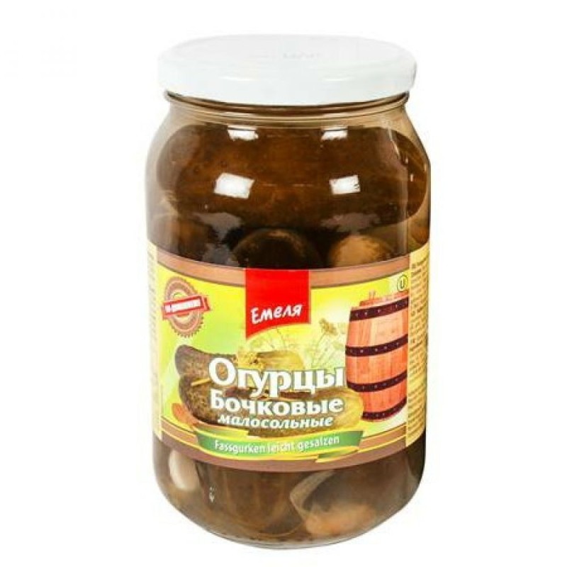Cornichons fermentés demi-sel - 860 g