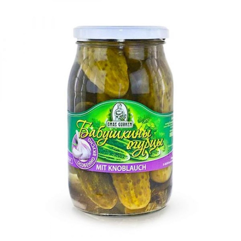 Cornichons à la Russe, Malossol, marinés à...