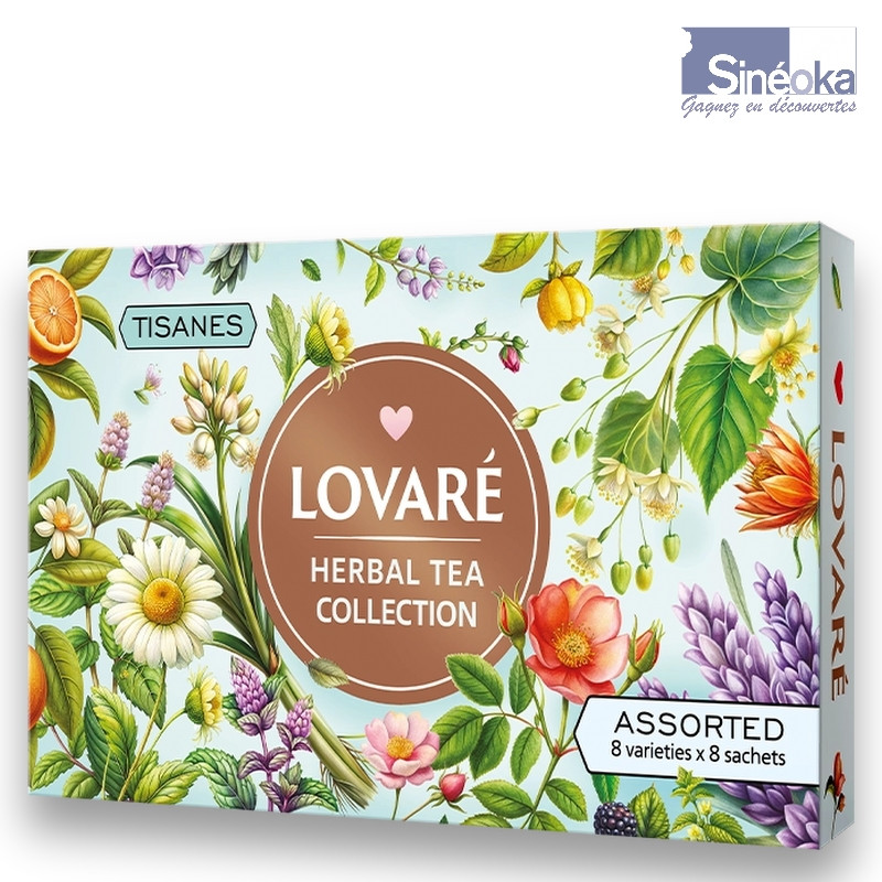 Évasion Bien-Être : Coffret 8 Tisanes Lovaré,...