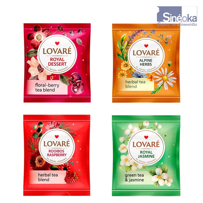Collection Lovaré Thés & Tisanes – Coffret...