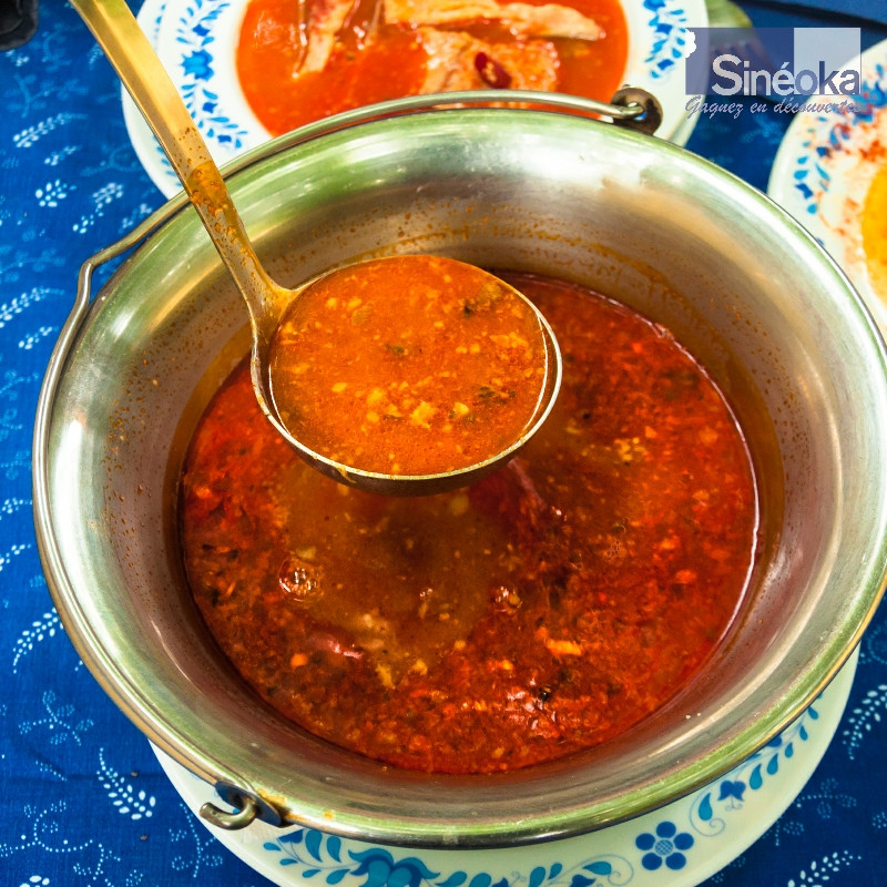 Soupe de poisson hongroise Tiszai Halászlé 400...