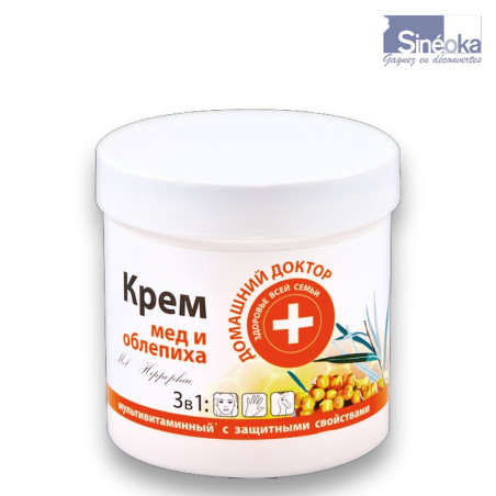 Soin Multivitaminé 3 en 1 au Miel & Huile d’Argousier - 250 ml