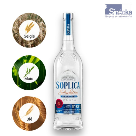 Bouteille de Soplica Szlachetna Premium au 3 céréales