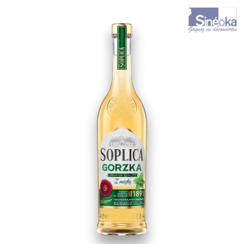 Bouteille de vodka Soplica Gorzka Menthe