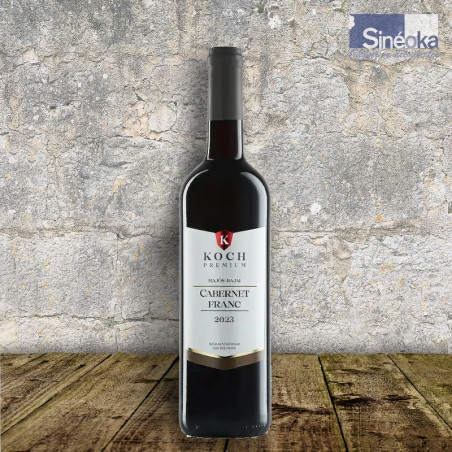 Vin rouge élégant – Hongrie Hajós‑Bajai – Cabernet Franc 2021