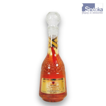 Carafe de vodka au miel et au piment Tsarskyi Grafin