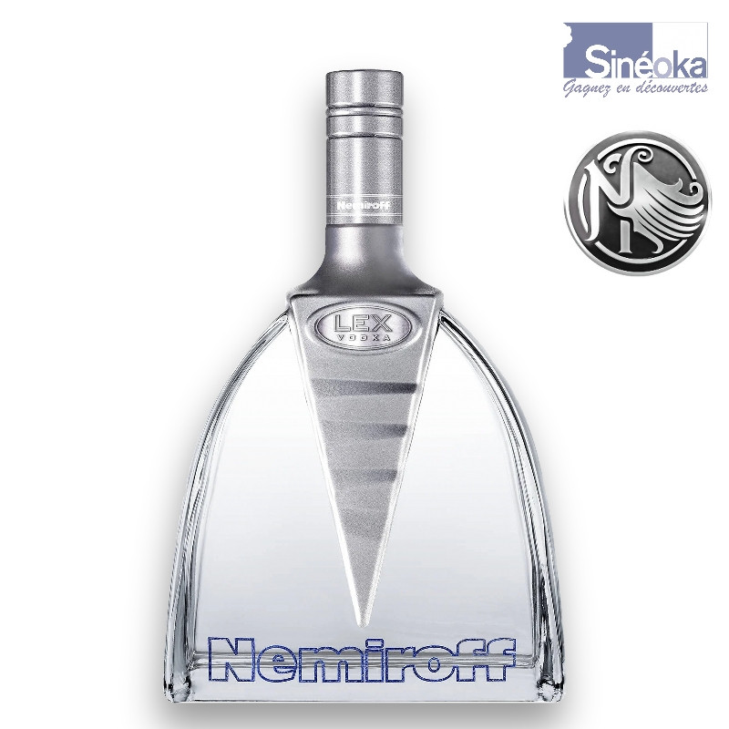 Vodka Nemiroff Lex avec logo Nemiroff