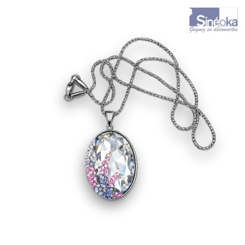 Pendentif ovale « Pavla »
