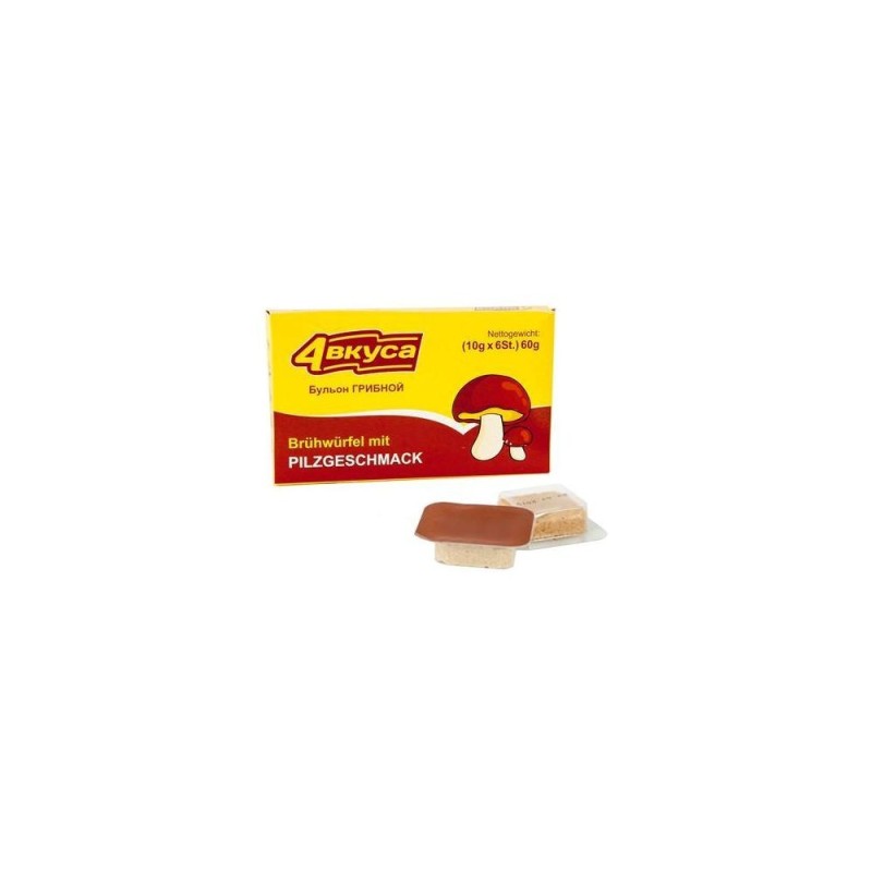 Bouillon cube aux cèpes 6 x 10 g