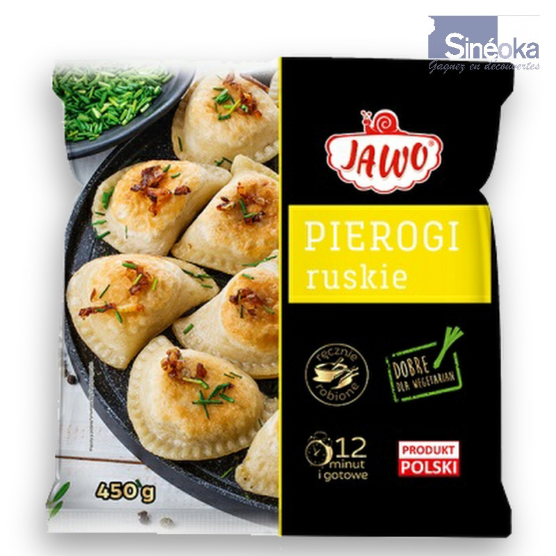 Pierogi "ruskie" aux pommes de terre.