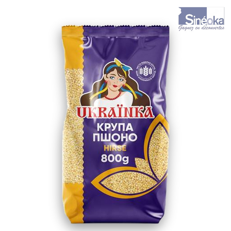 Millet perlé Ukraïnka — Sachet 800 g, céréale...