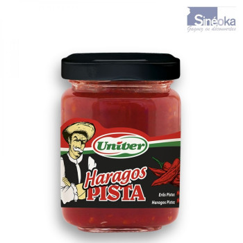 Haragos Pista crème de paprika très forte, pot de 200 g.