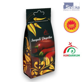 Sachet de paprika doux IGP Szeged.