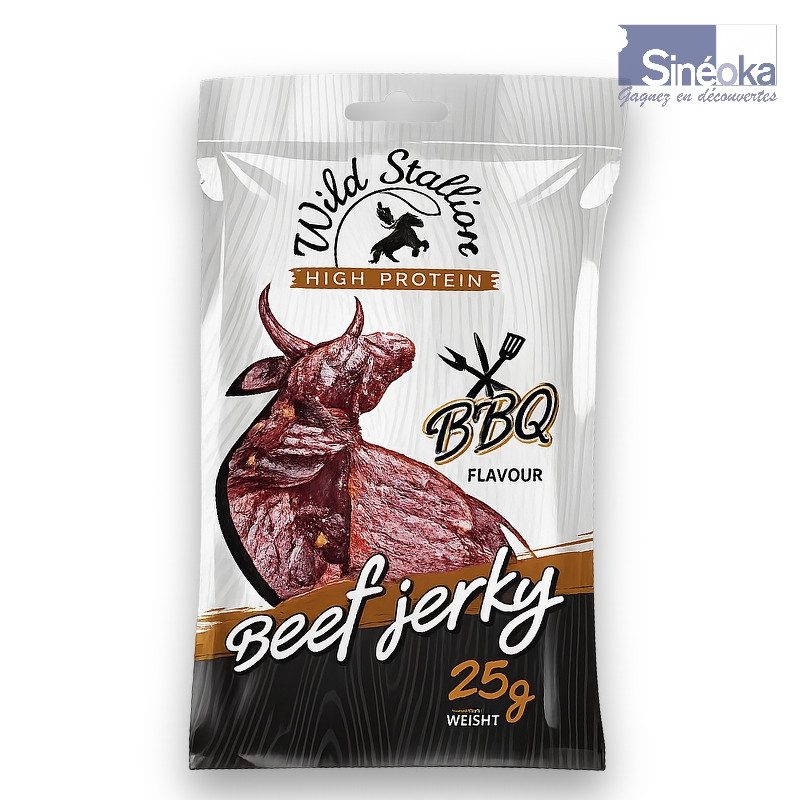 Jerky de boeuf sauce BBQ