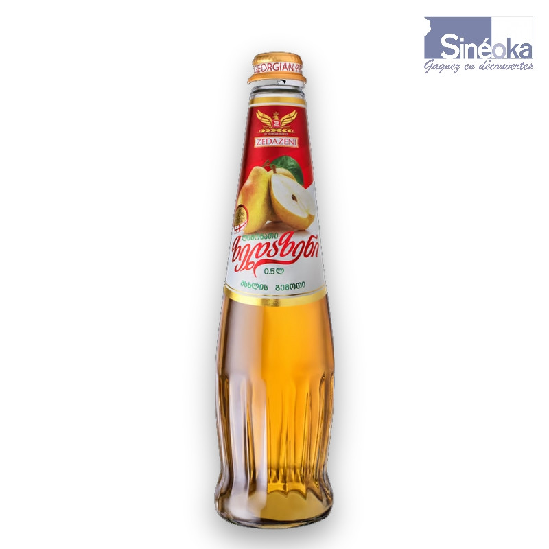 Limonade géorgienne Zedazeni Duchesse à la poire – 50 cl