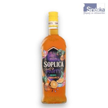 Bouteille de Soplica Ananas & Orange une liqueur de vodka polonaise