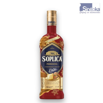 Bouteille de liqueur Soplica Wedel Pain d’épices & Chocolat blanc
