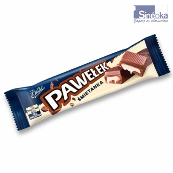 Barre chocolatée Wedel à la crème – Spécialité polonaise – 45 g
