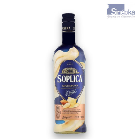 Bouteille de Soplica Wedel Migdałowa – Liqueur de vodka Amande & Chocolat blanc de Pologne