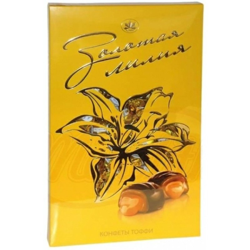 Solotaya Liliya - Boite de caramels fourrés au...