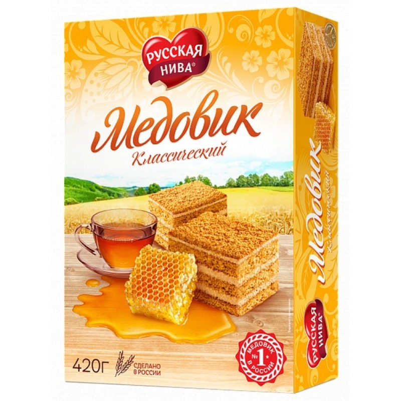 Medovik classique - Gâteau aux noix - 340 g