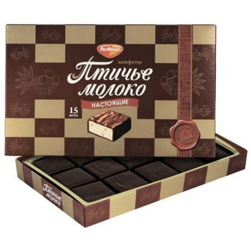 Ptitsa maloko - Chocolat fourré lait d'oiseau...