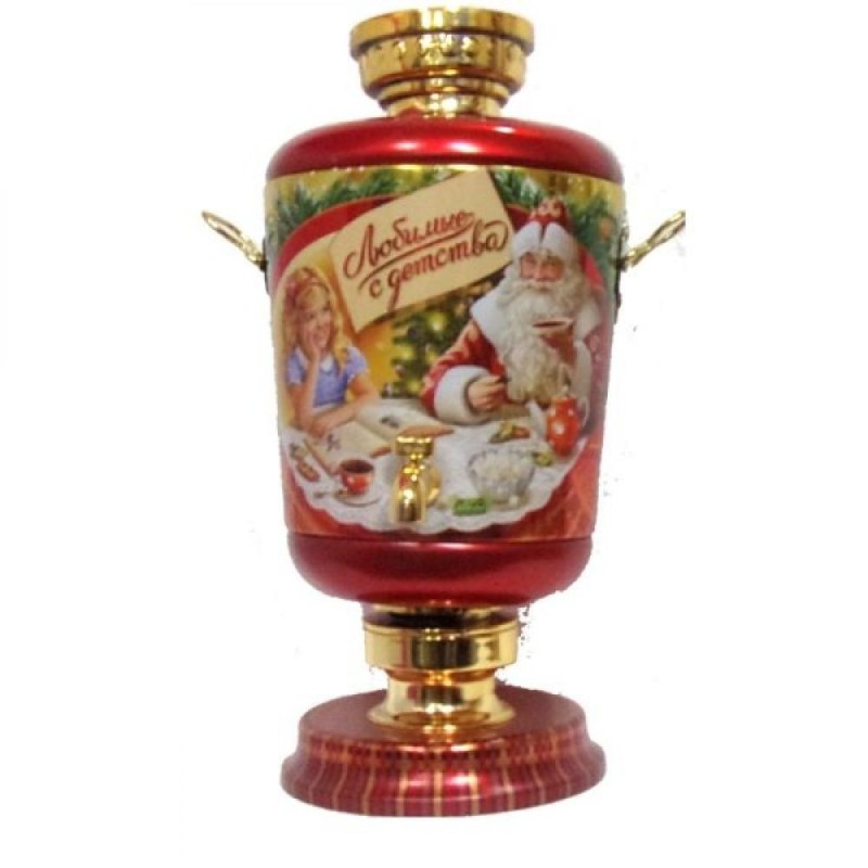 Samovar métal pour bonbons