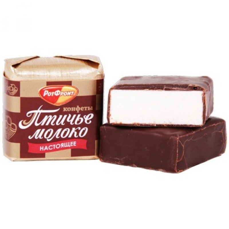 Chocolat fourré lait d'oiseau vanille