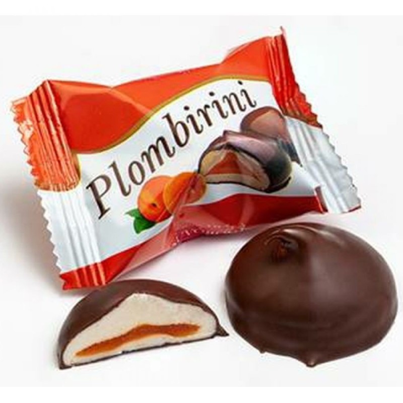Chocolat fourré abricot Plombirini
