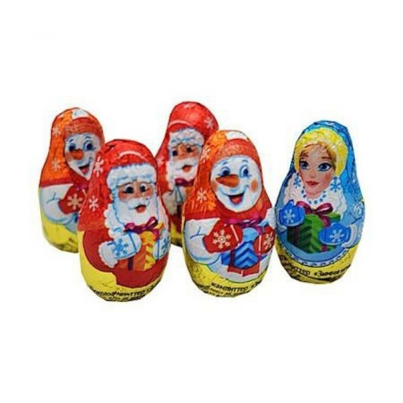 Bonbons pralinés personnages de Noël