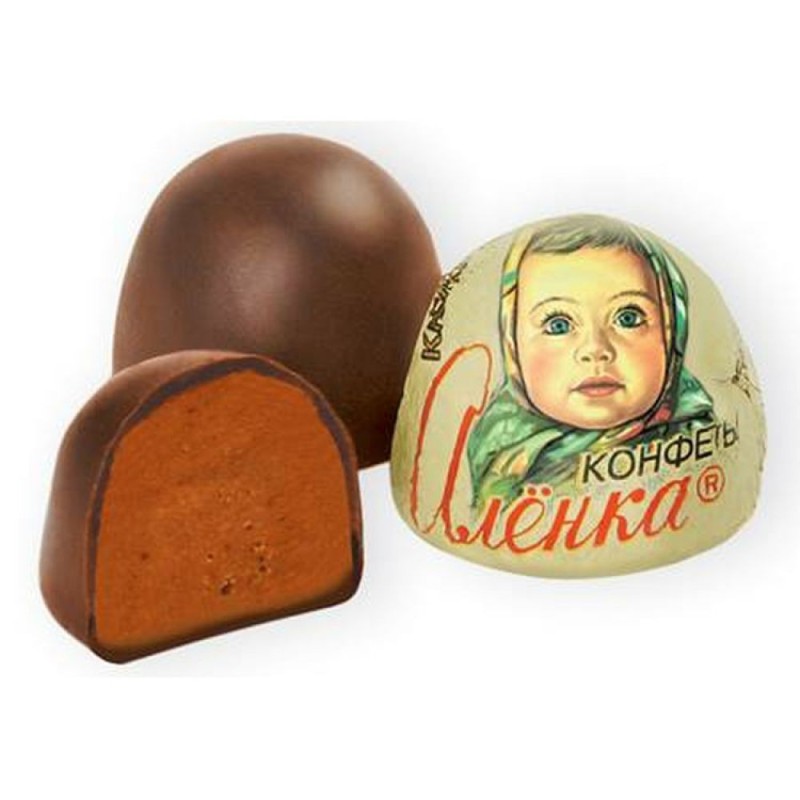 Alyonka crème brûlée - Bonbon chocolat fourré...