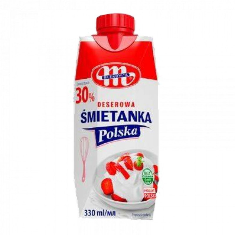 Crème fluide UHT 30% - Tetra pack 330 ml