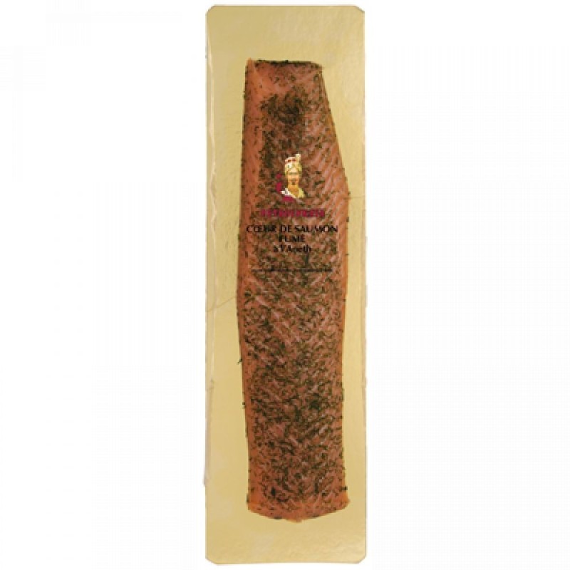 Coeur de saumon fumé à l'aneth et au citron -...