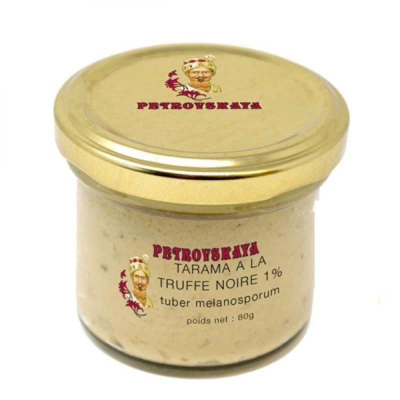Tarama de cabillaud à la truffe noire (1%) - 80 g