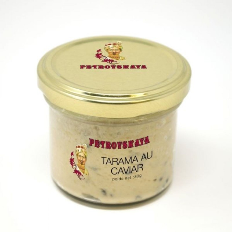 Tarama de cabillaud au caviar d'esturgeon 80 g